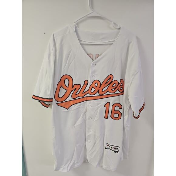 Baltimore Orioles Trey Mancini 16 Jersey MLB Majestic Flex Base Stitched Size 52 - Picture 1 of 13